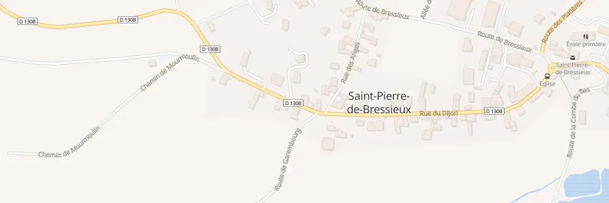 Plan du 5052 Le Village à Saint-Pierre-de-Bressieux