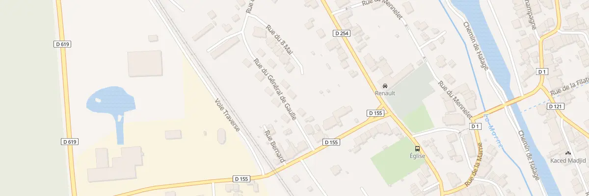 Plan du 17 Rue du General de Gaulle à Rolampont