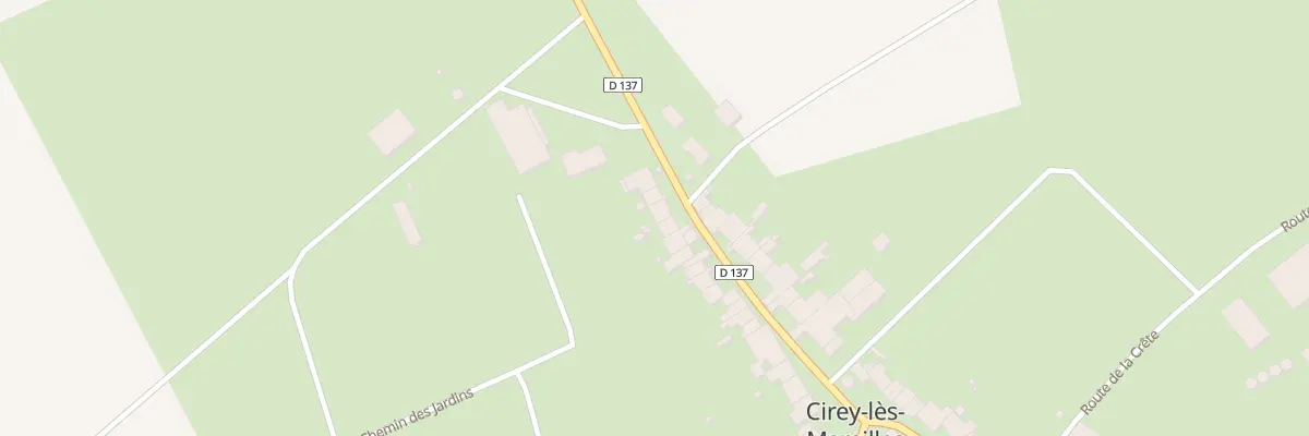 Plan du 25 Gr Grande Rue à Cirey-lès-Mareilles