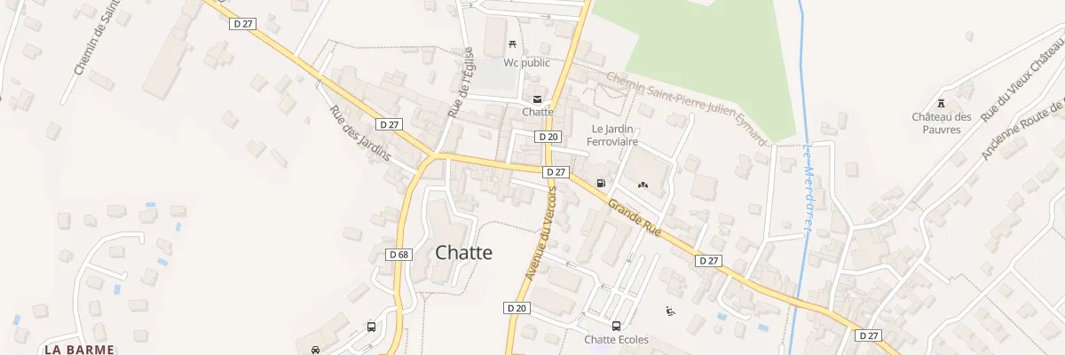 Plan du 47 Gr Grande Rue à Chatte