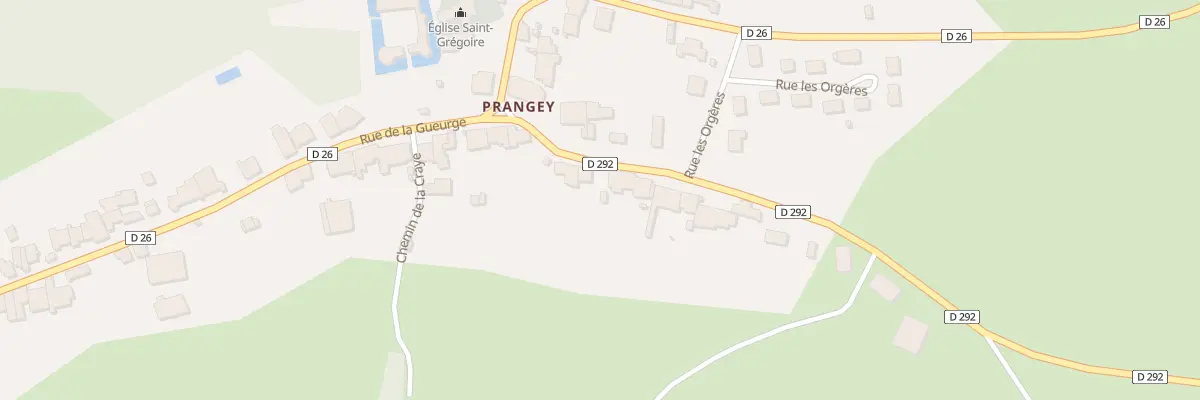 Plan du 8 Rue de Vendangeux à Villegusien-le-Lac