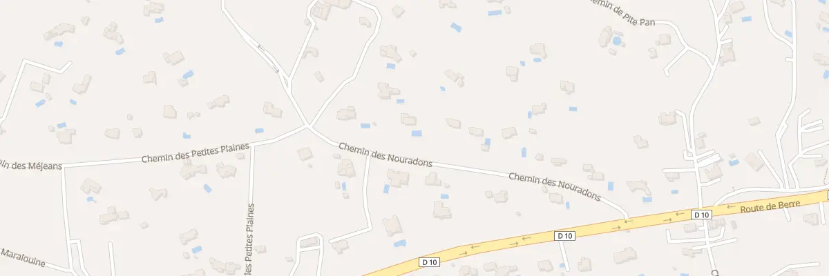Plan du 5529 Les Nouradons à Ventabren