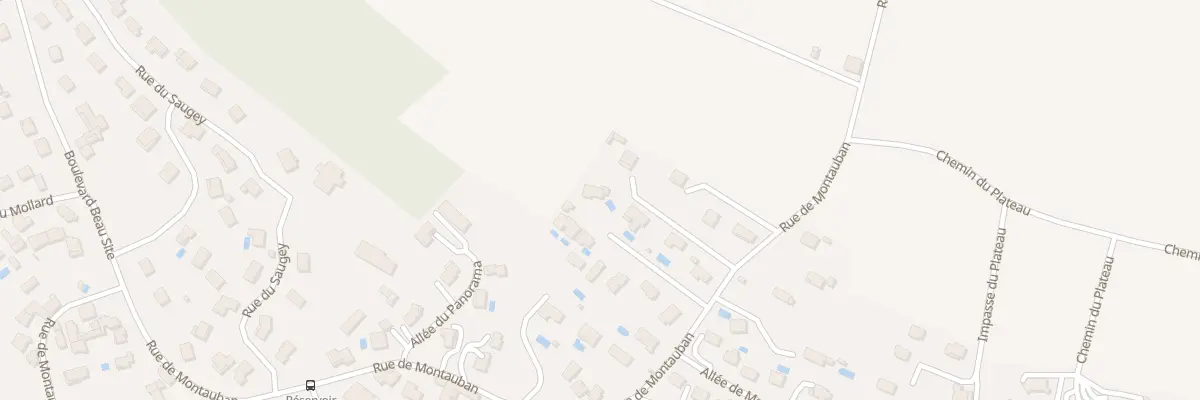 Plan du 65 Rue de Montauban à Bourgoin-Jallieu