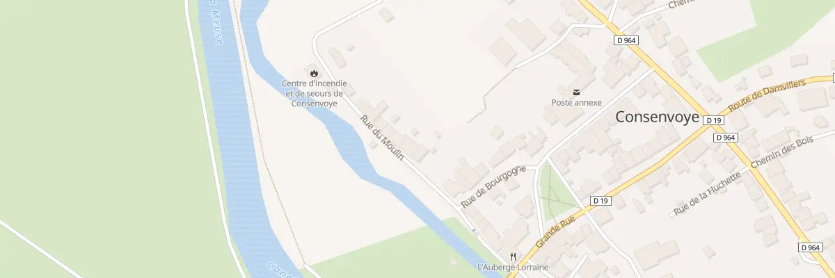 Plan du 8 Rue Du Moulin à Consenvoye