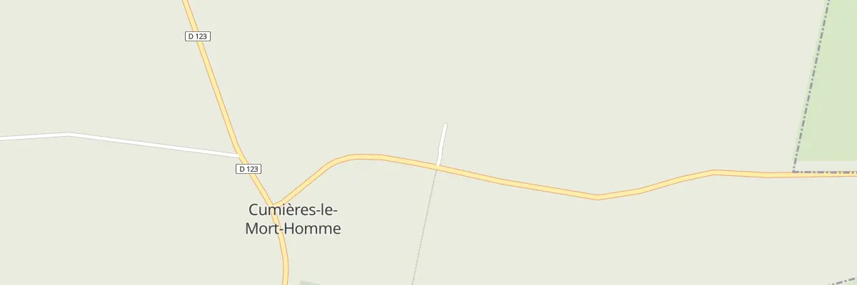 Plan du 1 Cumieres à Cumières-le-Mort-Homme