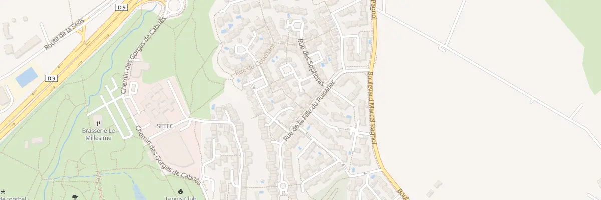 Plan du 10 Rue de la fille du puisatier à Vitrolles