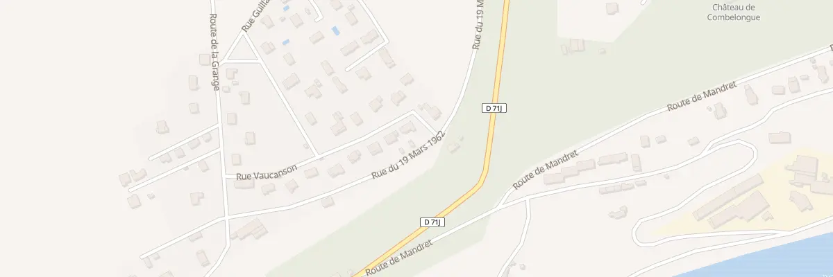 Plan du 2 Rue Vaucanson à La Sône
