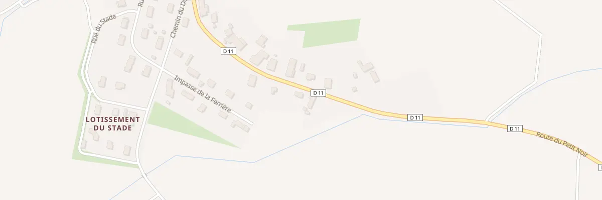 Plan du 6 Rte du Petit Noir à Annoire