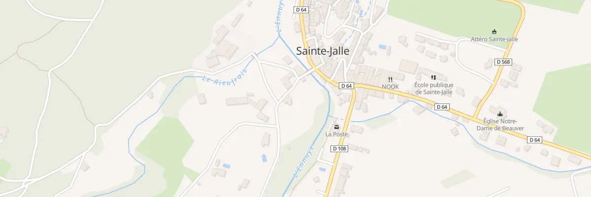 Plan du 5152 Pre du Moulin à Sainte-Jalle