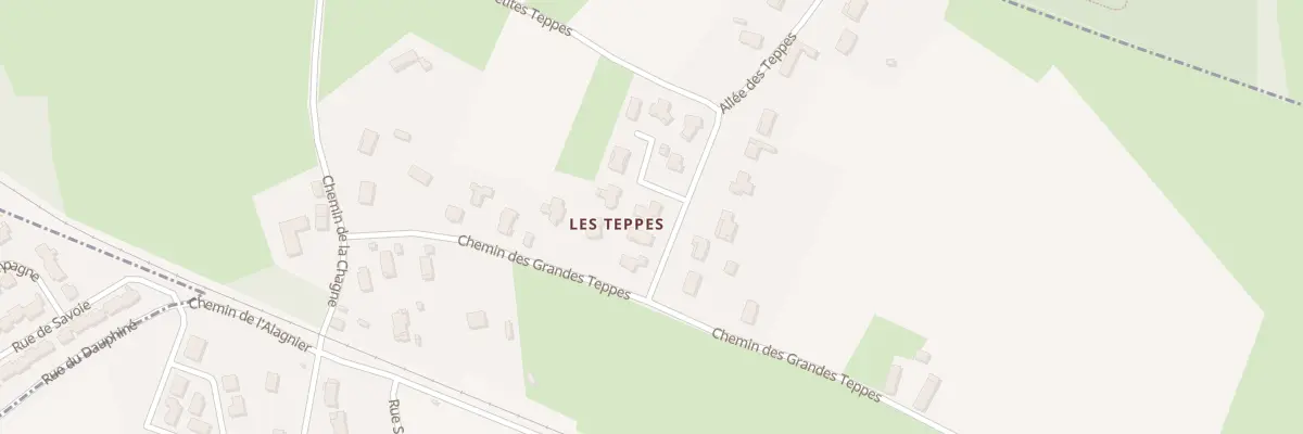 Plan du 35 All de la Palonniere à Saint-Just