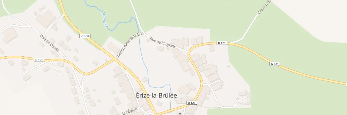 Plan du 3 Rue de l’Aupont à Érize-la-Brûlée