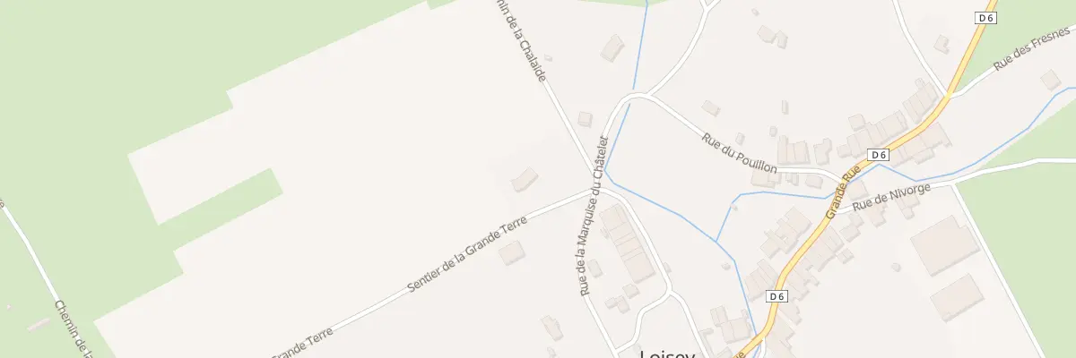 Plan du 5001F Sen de la Grande Terre à Loisey