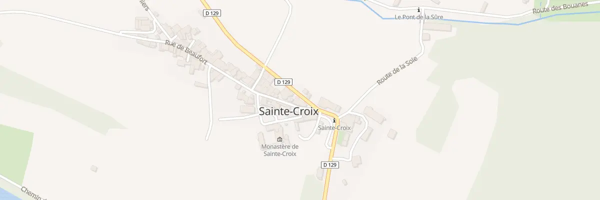 Plan du 779 Rte de la Vallée de Quint à Sainte-Croix