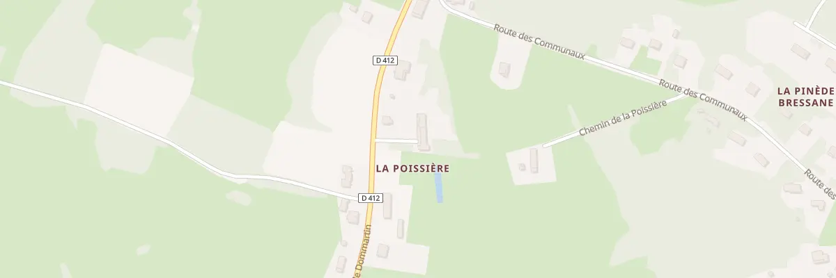 Plan du 390 Rte de Dommartin à Condal