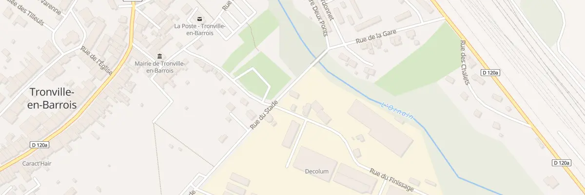Plan du 2 Rue de la Gare à Tronville-en-Barrois