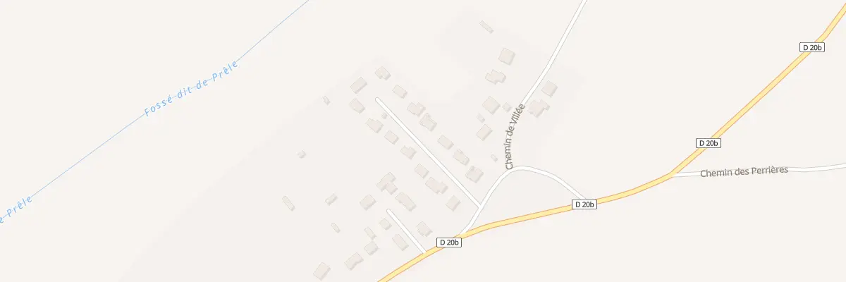 Plan du 5 Rue du Lot de Mont Ville à Nixéville-Blercourt