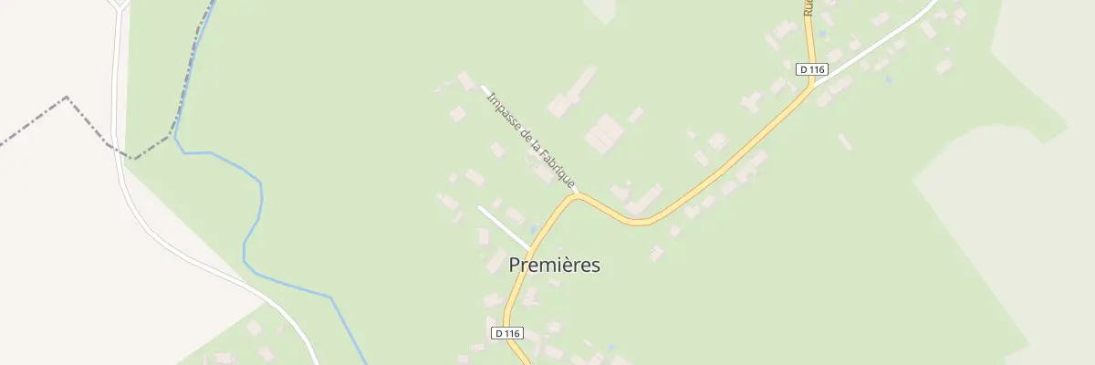 Plan du 1 Imp de la Fabrique à Collonges-et-Premières