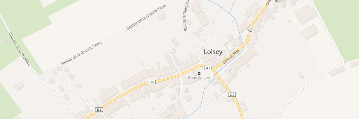 Plan du 69 Gr Grande Rue à Loisey