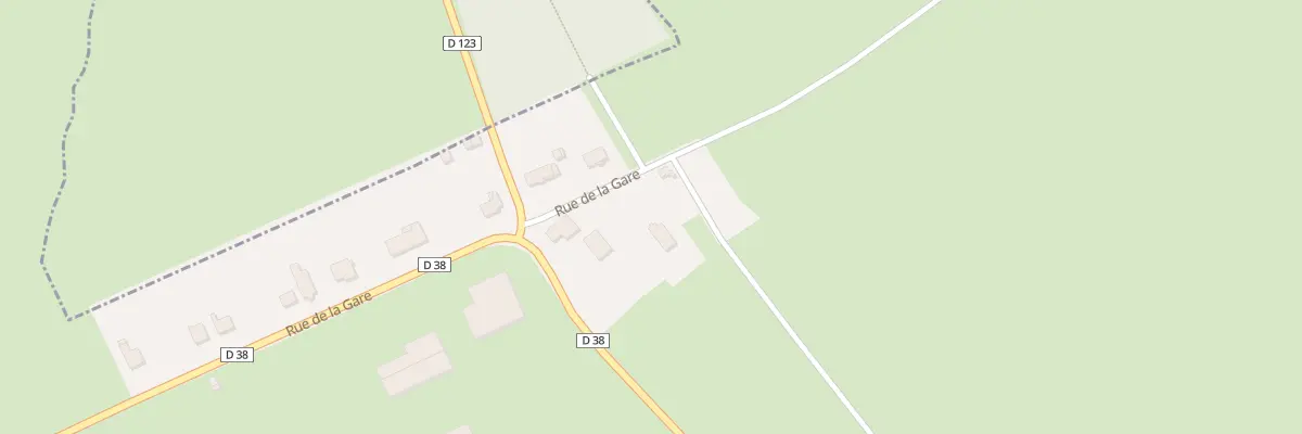 Plan du 6 Rue de la Gare à Chattancourt