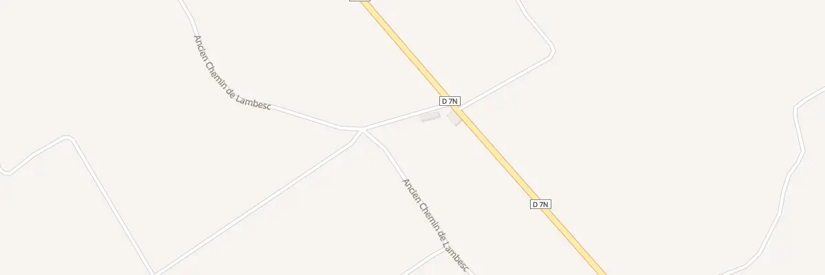 Plan du 5390 Vieux Chemin de Lambesc à Saint-Cannat