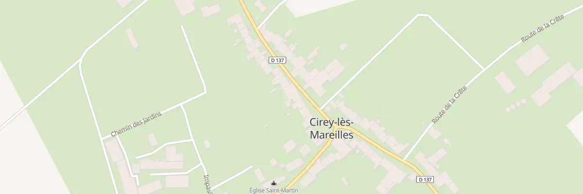Plan du 5 Gr Grande Rue à Cirey-lès-Mareilles