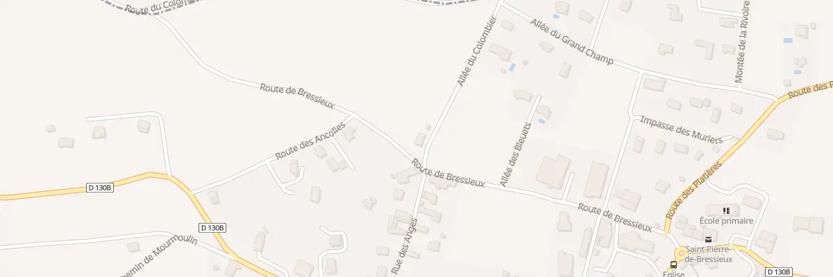 Plan du 35 All du Colombier à Saint-Pierre-de-Bressieux