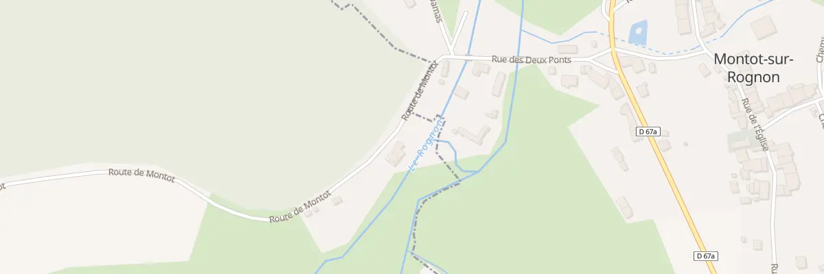 Plan du 7 Rte de Montot à Signéville