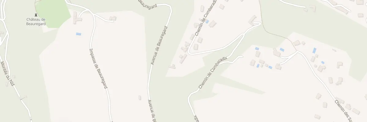 Plan du 32 Che de Comberadix à Bourgoin-Jallieu
