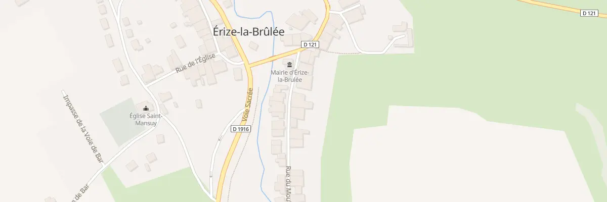 Plan du 5 Rue du Moulin à Érize-la-Brûlée
