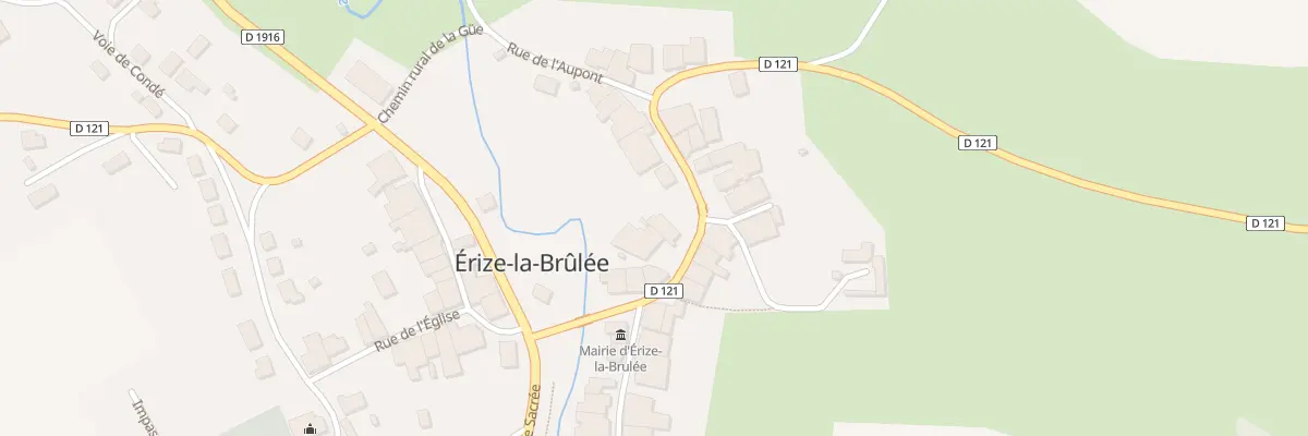 Plan du 3 Rue de l’Orme à Érize-la-Brûlée