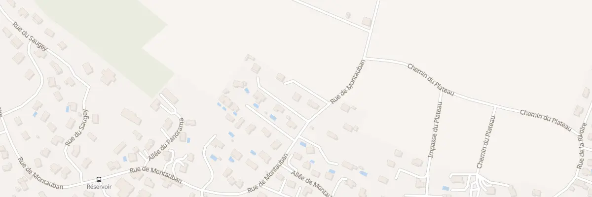 Plan du 77 Rue de Montauban à Bourgoin-Jallieu