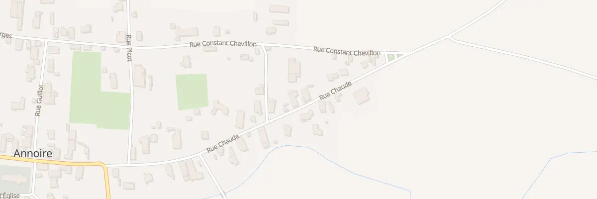 Plan du 19 Rue Chaude à Annoire
