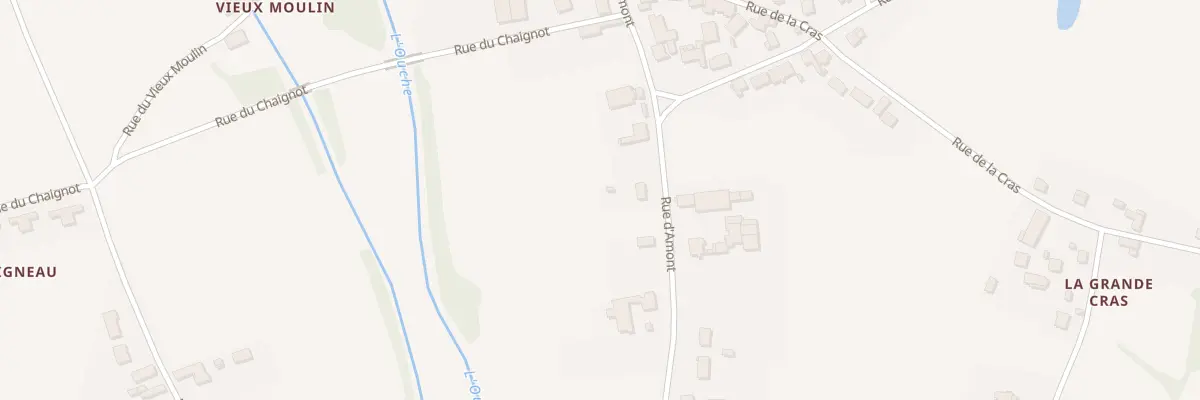 Plan du 36 Rue d’Amont à Échenon