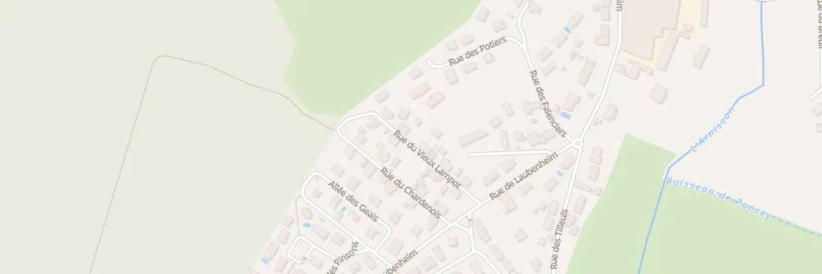 Plan du 8 Rue du Vieux Lampot à Longchamp
