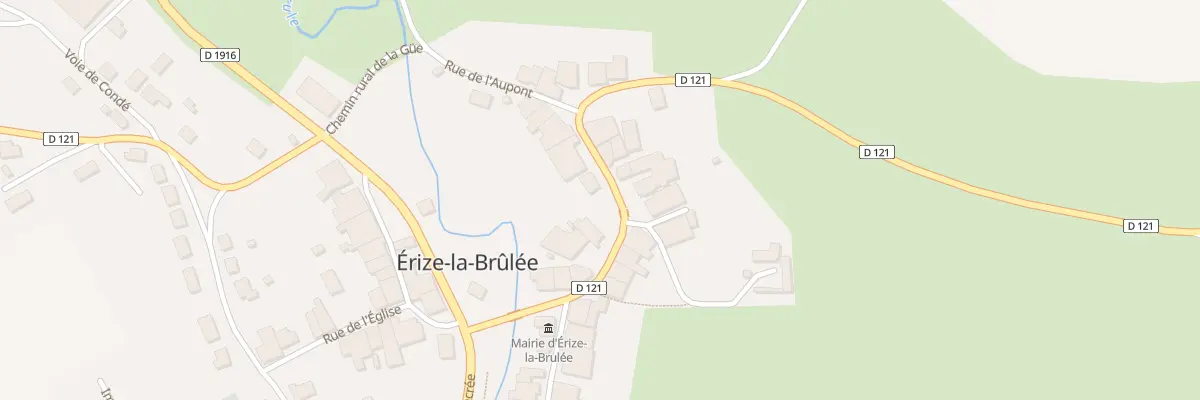 Plan du 5 Rue de l’Orme à Érize-la-Brûlée