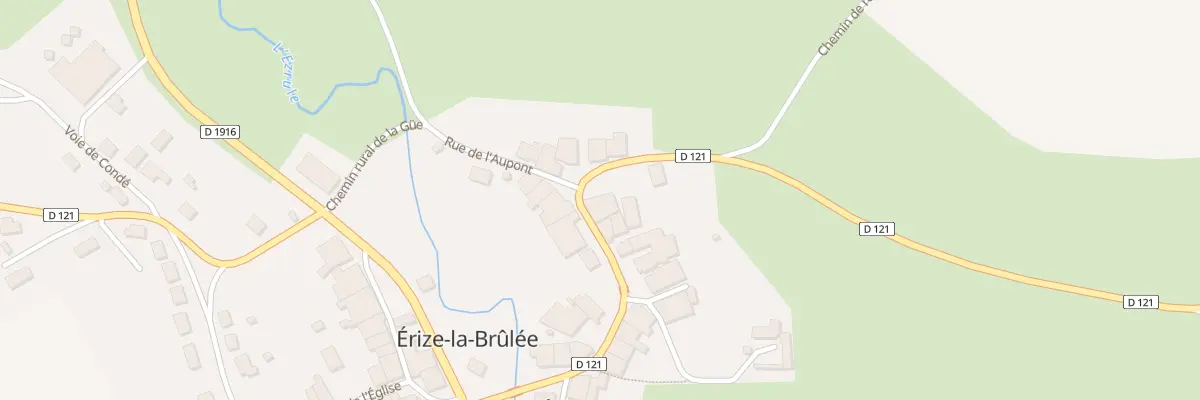 Plan du 22 Rue de l’Orme à Érize-la-Brûlée