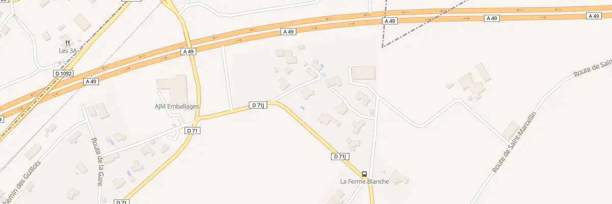 Plan du 2 Les Basses Epinasses à La Sône