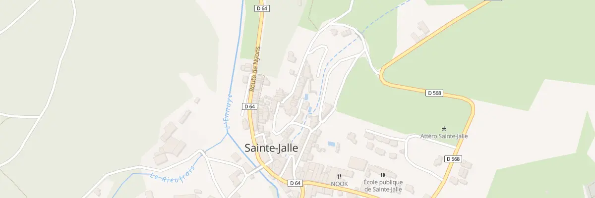 Plan du 30 Che du Murier à Sainte-Jalle