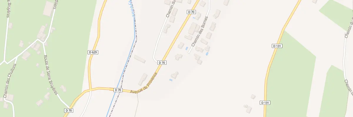 Plan du 1045 Av de Provence à Saint-Jean-en-Royans