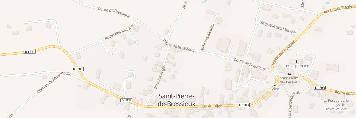 Plan du 5063 Le Village à Saint-Pierre-de-Bressieux