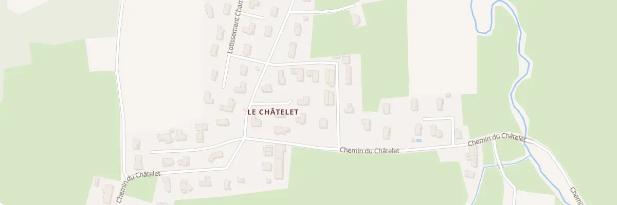 Plan du 5 Lot le Chatelet à Saint-Étienne-du-Bois