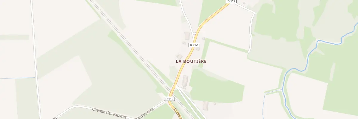 Plan du 910 Rte de Dommartin à Frontenaud