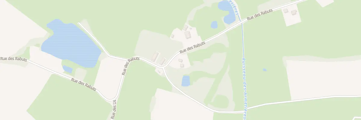 Plan du 1988 Rue des Rabuts à La Chaux