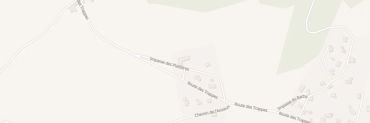 Plan du 154 Imp des Plattieres aux Éparres