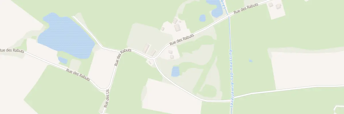 Plan du 1966 Rue des Rabuts à La Chaux