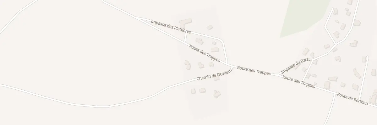 Plan du 118 Che de l’Amieux aux Éparres