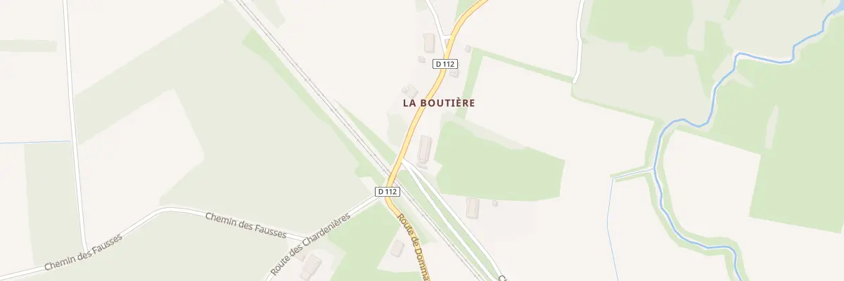 Plan du 965 Rte de Dommartin à Frontenaud