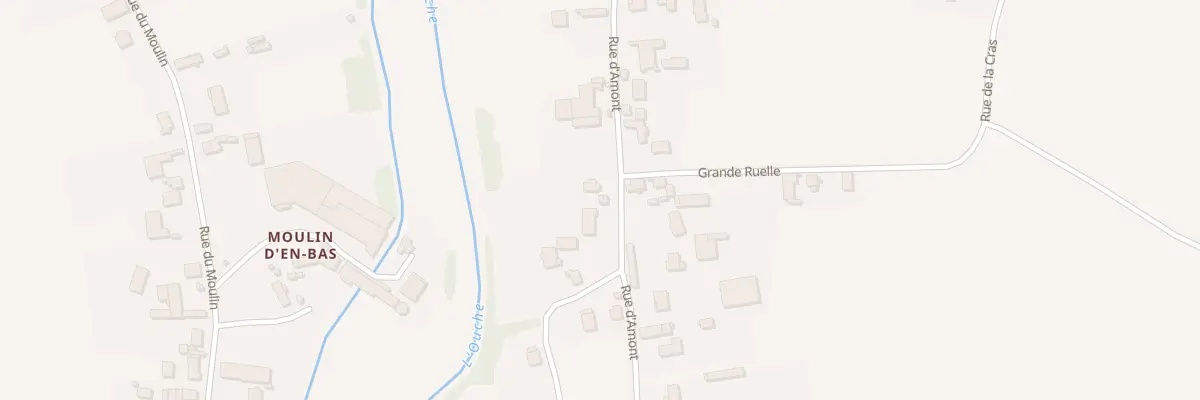 Plan du 18 Rue d’Amont à Échenon