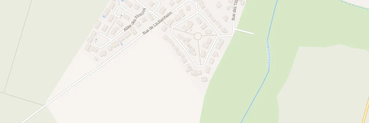 Plan du 24 Rue des Grives à Longchamp