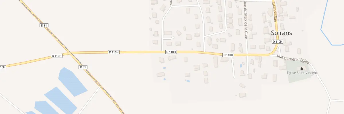 Plan du 23 Rue des Croichottes à Soirans